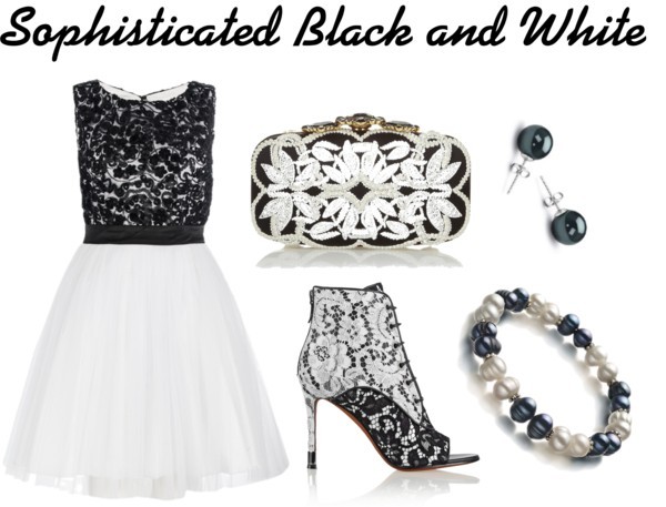 Sophisticated in Black and White Sophisticated in Black and White