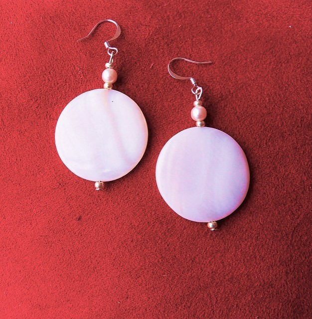 baroque pearl earrings