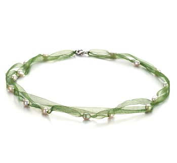 lace multi strand pearl necklace