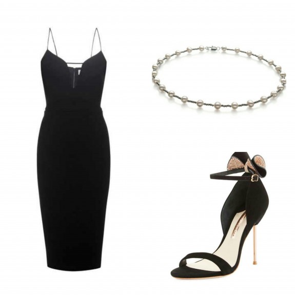 PearlsOnly outfit suggestion with affordable pearl necklaces