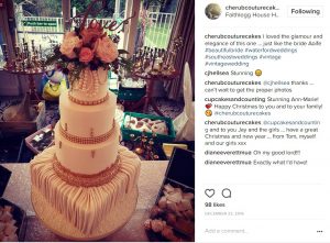 Perle Hochzeitskuchen