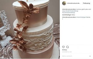 Perle Hochzeitskuchen