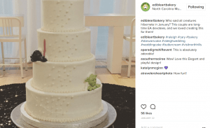 Perle Hochzeitskuchen