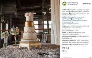 Perle Hochzeitskuchen