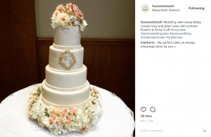 Perle Hochzeitskuchen