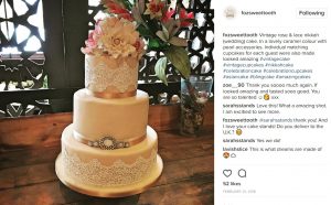 Perle Hochzeitskuchen