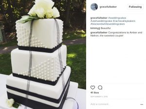 Perle Hochzeitskuchen