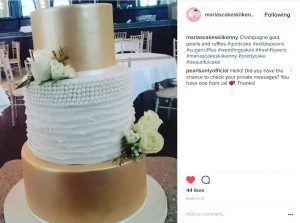 Perle Hochzeitskuchen