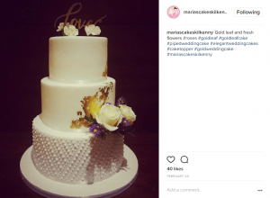 Perle Hochzeitskuchen