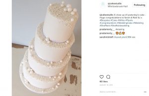Perle Hochzeitskuchen