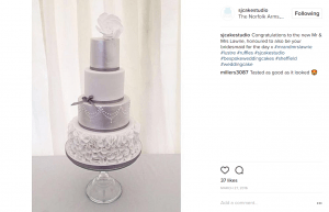 Perle Hochzeitskuchen