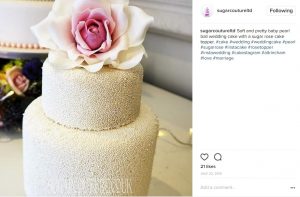 Perle Hochzeitskuchen