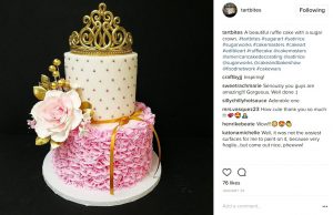 Perle Hochzeitskuchen