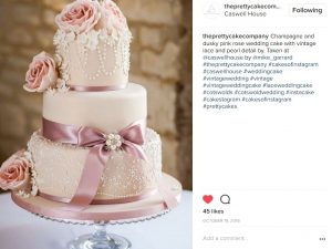 Perle Hochzeitskuchen