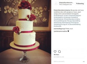 Perle Hochzeitskuchen