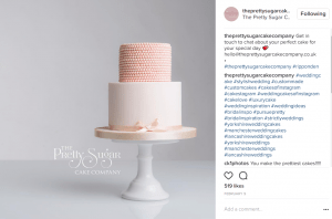 Perle Hochzeitskuchen