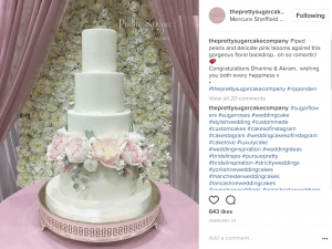Perle Hochzeitskuchen
