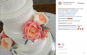 Perle Hochzeitskuchen
