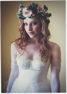 pearl wedding dress