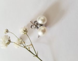 real pearl earrings