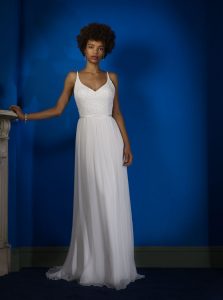 pearl wedding dress
