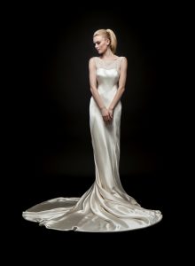 pearl wedding dress