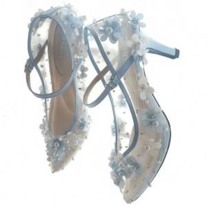 pearl wedding shoes