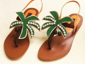 pearl sandals for honeymoon