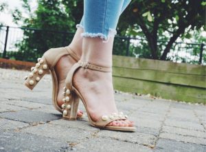 pearl sandals