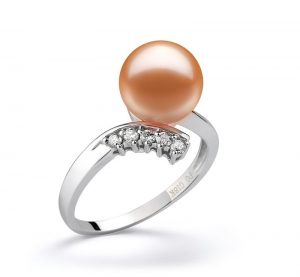 pink pearl ring