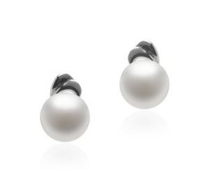 pearl earrings at work