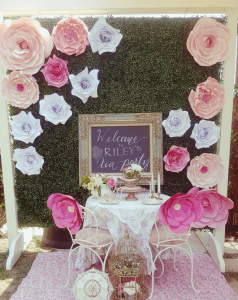 tea party decorations
