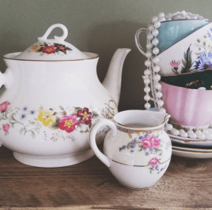 tea party porcelain