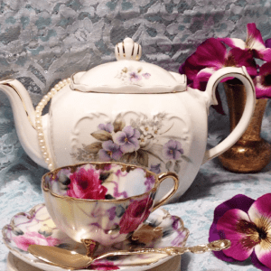 high tea party china