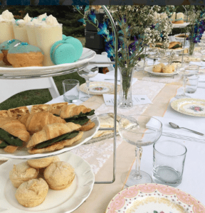 tea part table setting