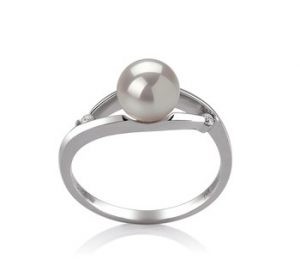 akoya pearls ring