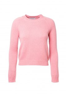 cashmere pink sweater