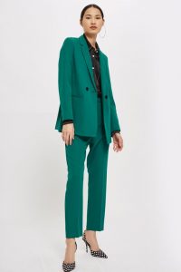 green emerald suit