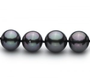 tahitian black pearl necklace