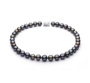 tahitian black pearl necklace