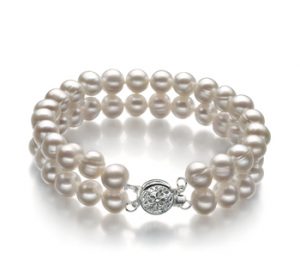 Doppelstrang Perlenarmband
