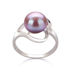 lavender pearl ring