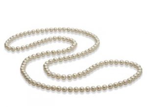 opera long pearl necklace