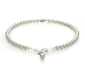 pearl drop necklace