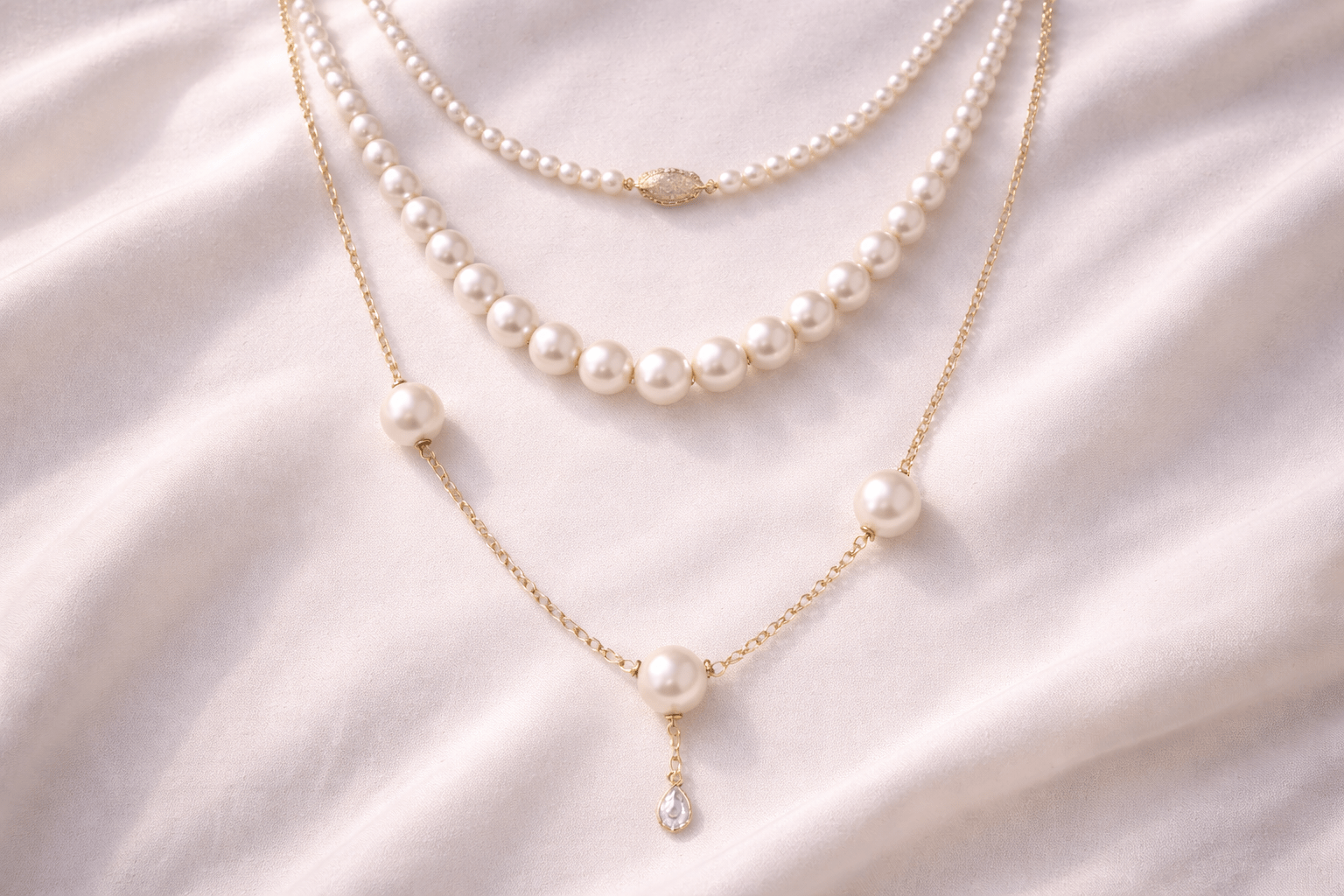 pearlsonly-blog-98-image-3-pearl - Mehrere Perlenstücke layeren wurde zum Standard - Perlenschmuck - pearlsonly