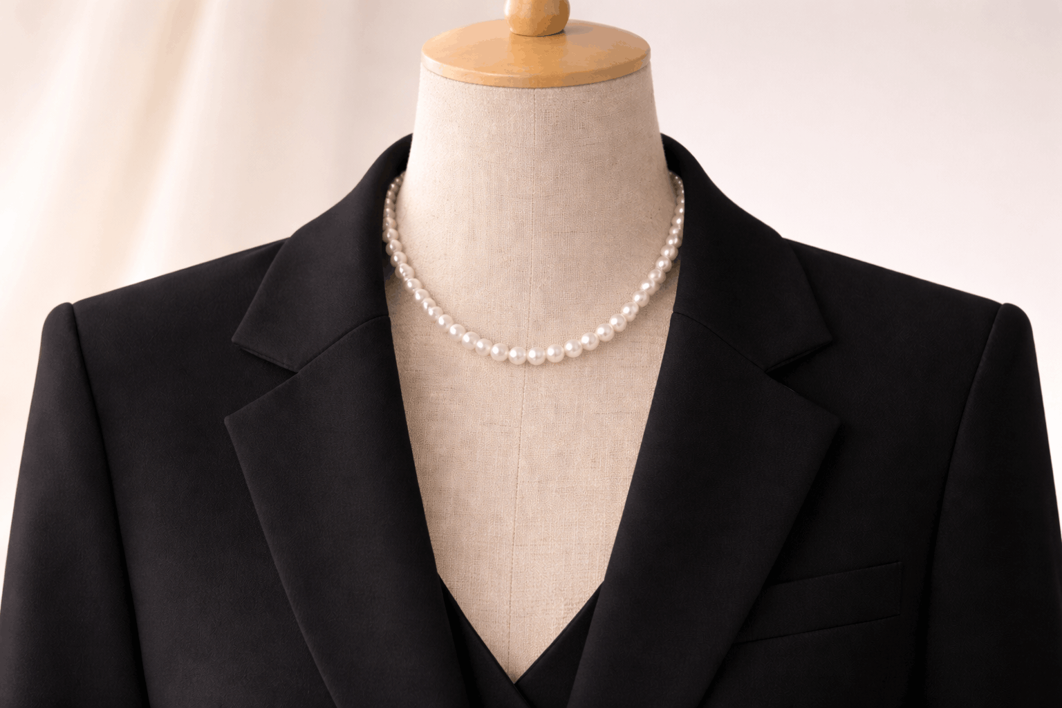 pearlsonly-blog-113-image-3-pearl - Schwarzer Blazer – wie stylen mit Perlenketten - Perlenschmuck - pearlsonly