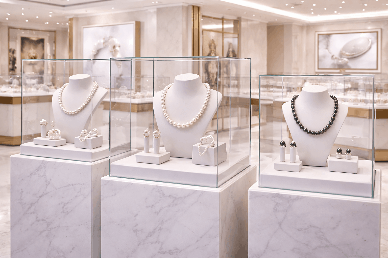 03. Perlen-Schmuck Dubai in den Malls