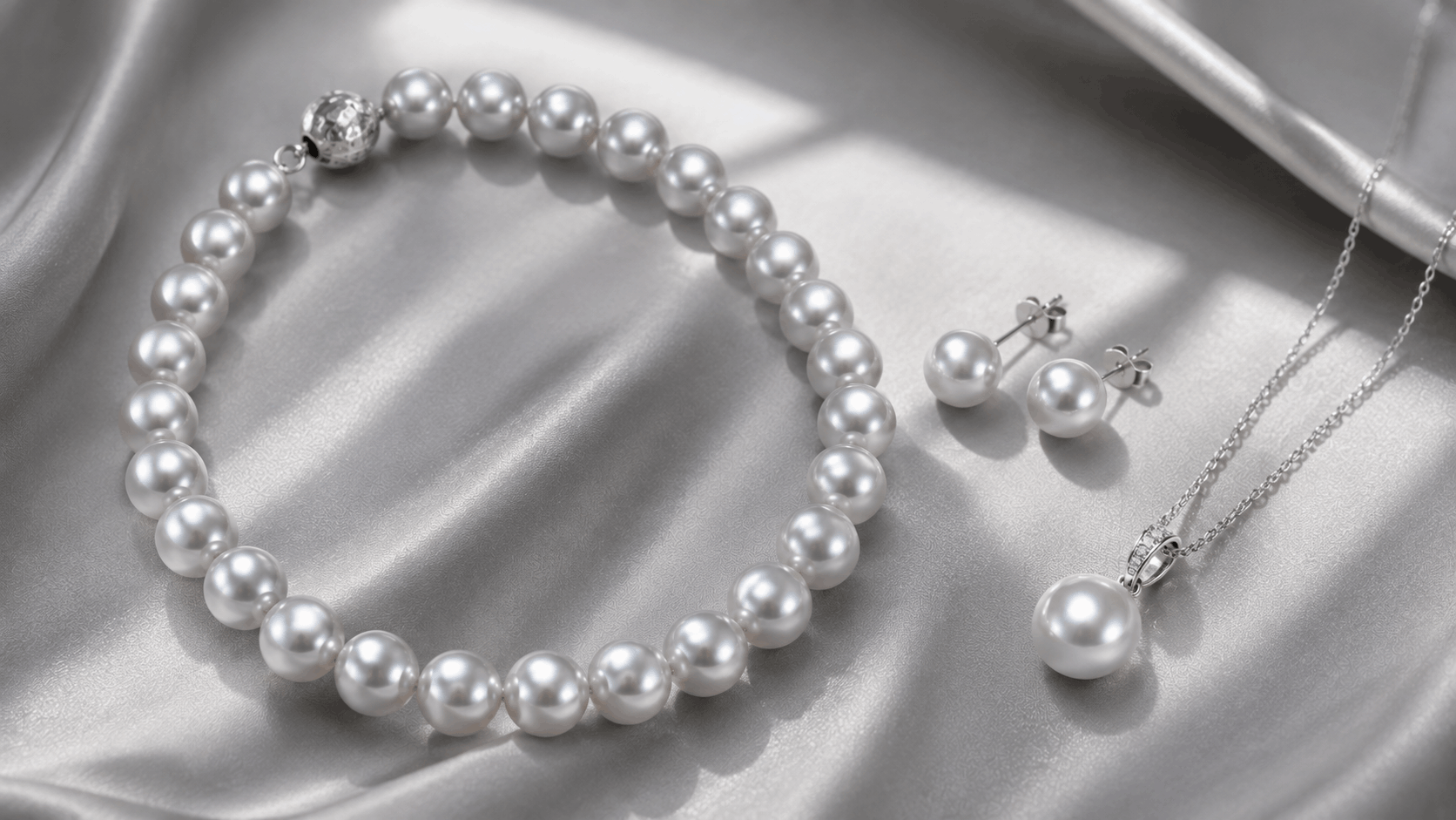 03. Schmuck mit silbernen Südseeperlen — Was es gibt