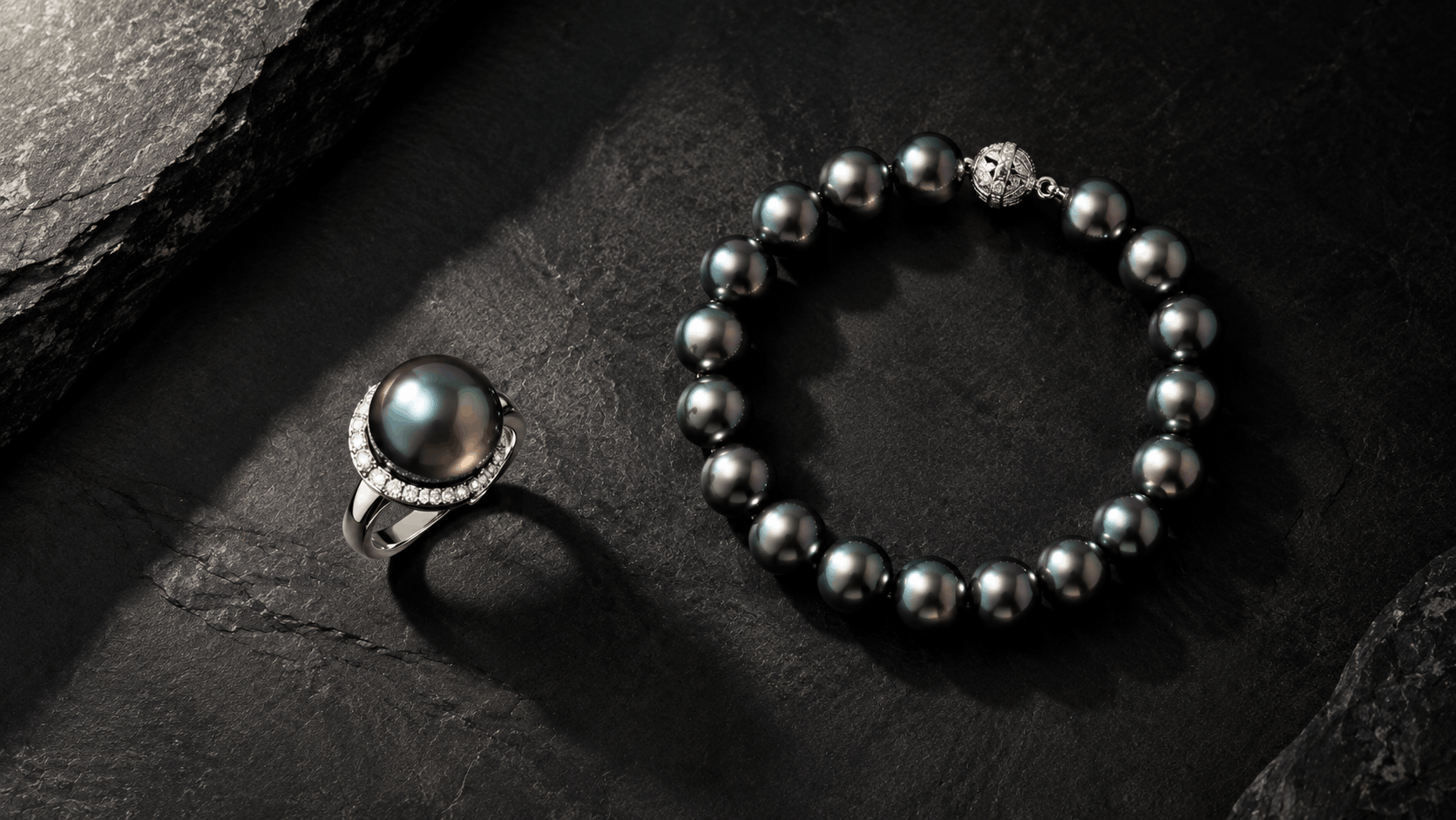 05. Tahitian Pearl Rings and Bracelets