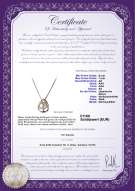 Product certificate: JAK-W-AA-67-P-Amanda